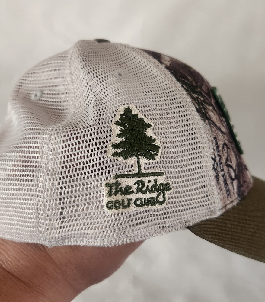 Black Clover X Real Tree Xtra Open Season Camouflage Snapback Cap The Ridge Golf - Picture 10 of 10